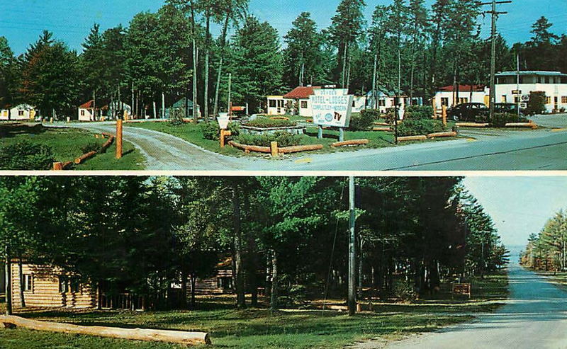 DeVoes Indian River Motel Lodges - Vintage Postcard 2